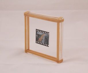 Quick, Easy, and Cheap Film Negative Display Film Negatives, Photo Negative, Apartment Art, Film Art, Crafty Projects, Diy Photo, Interstellar, Rubber Band, Rubber Bands