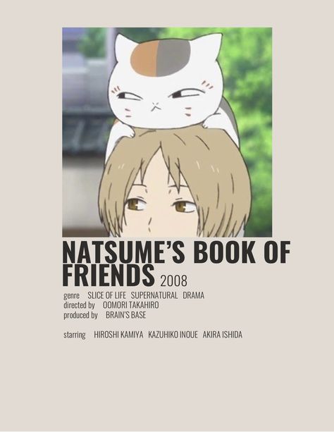 Funny Anime To Watch List, Cute Anime Recommendations, Cute Anime To Watch, Anime Watchlist, Anime Title, Anime Recs, List Anime, Natsume's Book Of Friends, Anime Name