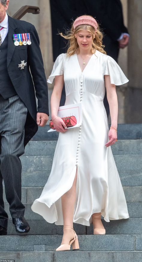 Lady Louise Windsor Style, Royal Family Outfits, Wessex Family, Duchess Sophie, Louise Mountbatten, Louise Windsor, Travel Venice, Royal Uk, St Paul's Cathedral