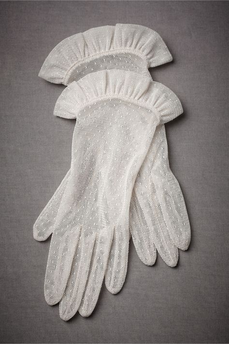 Victoriana Gloves in SHOP Shoes & Accessories Gloves at BHLDN Wedding Dresses Bhldn, Silent Sky, Victorian Gloves, Fancy Gloves, Period Fashion, Elegant Gloves, Vintage Inspired Wedding Dresses, Evening Gloves, Jeweled Shoes