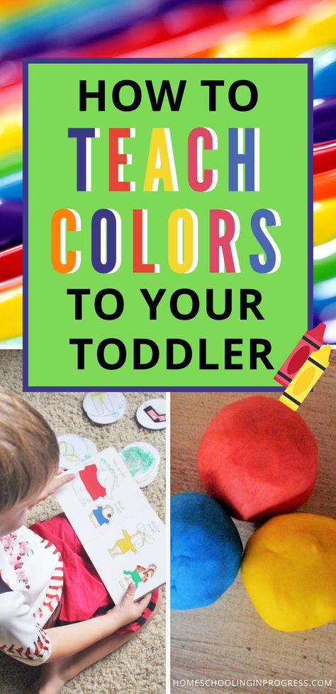 Learn unbelievably easy ways to teach your toddler or preschooler colors. You'll find fun, hands-on activities for teaching colors. Also get ideas of great books about colors. Find fun learning activities to teach your 2 year old colors. Find tips on how to teach colors to toddlers in your preschool at home. Colour Learning Activities, Learning Activities For Two Year Olds, Teaching Colors Preschool, Books About Colors, Teaching Toddlers Colors, Learning Colors Activities, Colors Preschool, Color Activities For Toddlers, Teach Colors