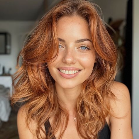 magnific etOyVmsJfCbMsCNmc2JR Chestnut Hair Color to Copper Transition Ombre Copper Ombre Hair, Highlight Colors, Copper Ombre, Best Ombre Hair, Highlight Ideas, Red Blonde, Hair Highlight, Red Ombre Hair, Chestnut Hair