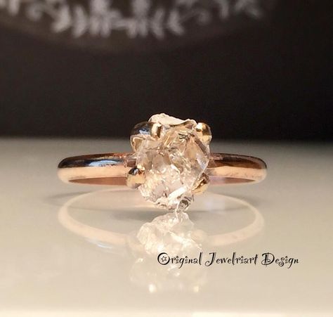 Joyalukkas Jewellery, Uncut Diamond Ring, Healing Crystal Ring, Herkimer Diamond Ring, Raw Crystal Ring, Emerald Engagement, Morganite Ring, Uncut Diamond, Exeter