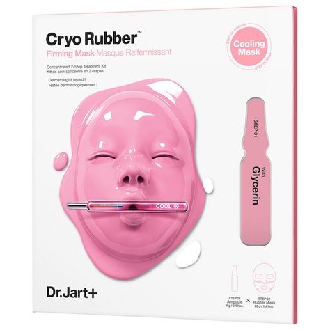 Cryo Rubber™ Firming Face Mask - Dr. Jart+ | Sephora Firming Face Mask, Rubber Mask, Collagen Mask, Dr Jart, Sephora, Face Mask, Moisturizer, Mask, Skin