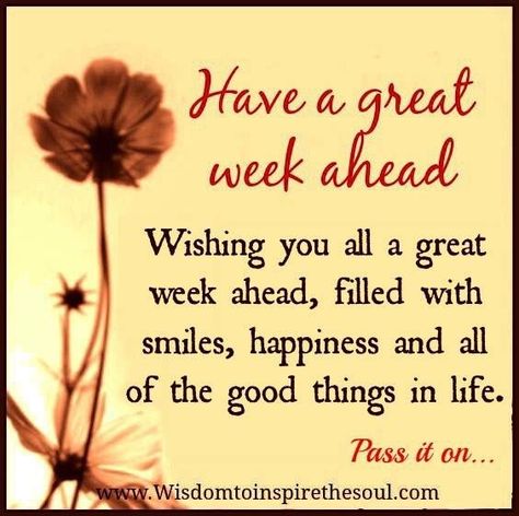 Wishing you all a good week ahead. Thank you for all your wonderful pins & inspiration. New Week Quotes, Monday Wishes, Happy Monday Quotes, Have A Good Week, Monday Morning Quotes, Week Quotes, Blessed Week, Good Morning Happy Monday, Weekday Quotes