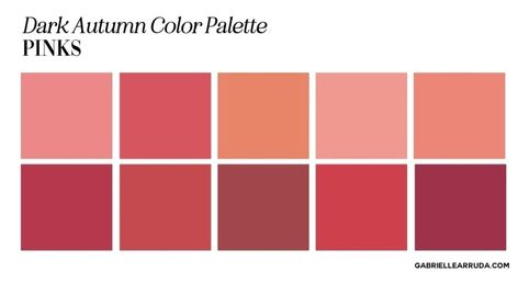 Deep Autumn, Dark Autumn, Seasonal Color Analysis, Color Palette Pink, Fall Color Palette, Color Analysis, Season Colors, Color Theory, Glow Up?