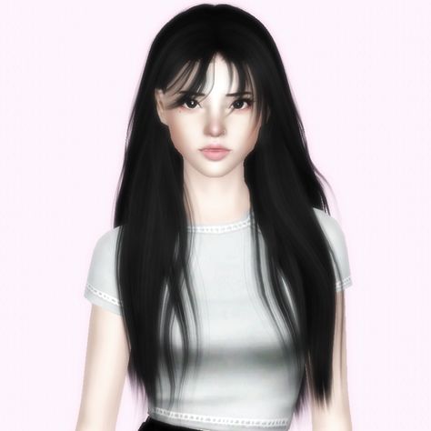 Hair Styles Sims 4 Cc, Ts3 Cc Hair, Baby Bangs Hairstyle, Sims 4 Cc Hair Bangs, Sims 3 Cc Hair, The Sims 3 Cc, Sims 3 Sims Download, Sims 3 Cc Clothes, Sims 3 Cc