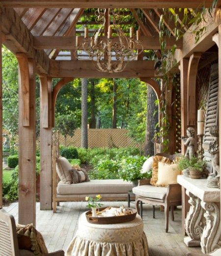 The Perfect Pergola French Country Patio, Country Patio, Living Room Decor Country, French Country Garden Decor, Cottage Decor Farmhouse, French Country Garden, French Country Living Room, Meteor Garden 2018, Garden Route