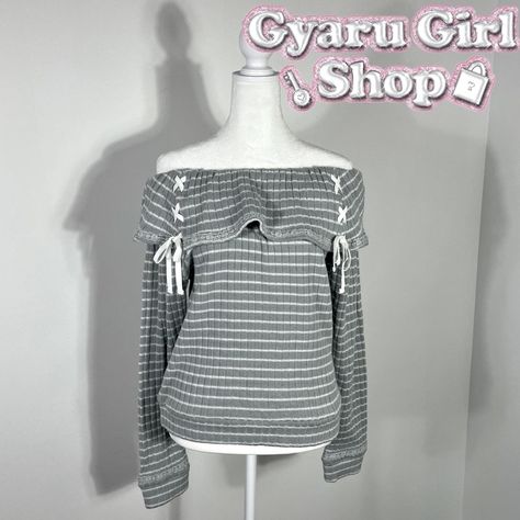 Jirai Kei Outfits Casual, Casual Jirai Kei, Grunge Sweater, Aesthetic Grey, Kawaii Cutecore, Princess Outfit, Outfit References, Casual Harajuku, Jirai Kei