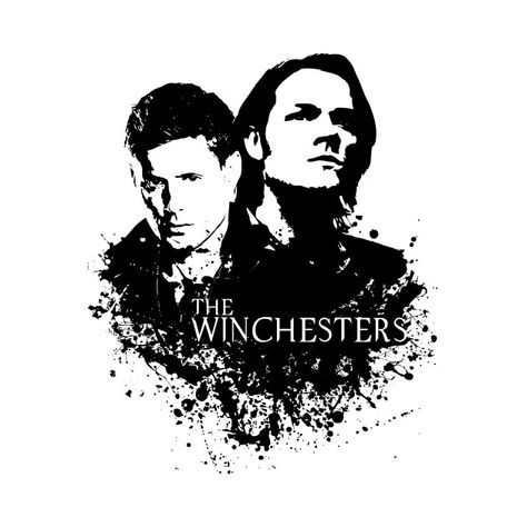 the winchesters - Tv Shows - T-Shirt | TeePublic Hunting Life, Life Logo, Winchester Brothers, Cool Notebooks, T Shirts With Sayings, Case Stickers, Phone Case Stickers, Shirts With Sayings, Winchester