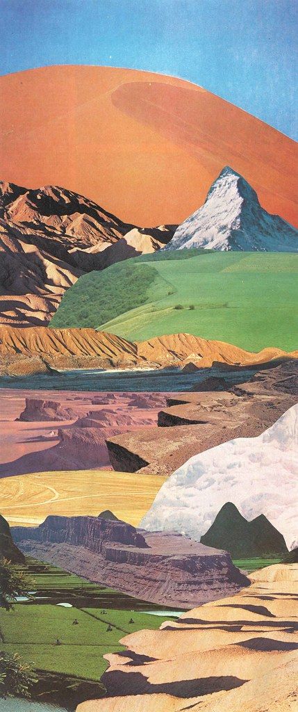 Collage Landscape, Seni 2d, 패턴 배경화면, Soyut Sanat Tabloları, Seni Origami, Lukisan Cat Air, Photo Wall Collage, Iphone Background Wallpaper, Art Collage Wall