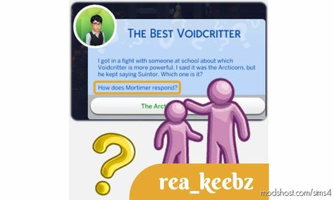 Show Parent’s Name in Advice Question mod for Sims 4 at ModsHost! The Parenthood game pack made it so that children and teens could autonomously ask adults in the household for advice, but when there are multiple adults in the household, it’s oftentimes unclear who the child is asking for the advice. This can get a bit annoying when you have adults with varying parenting styles, as... #sims #sims4cc #gaming #mods #videogames Mod For Sims 4, Sims 4 Game Mods, S Name, Parenting Styles, Sims 4 Game, God Parents, Sims 4 Mods, Sims 4, Gaming