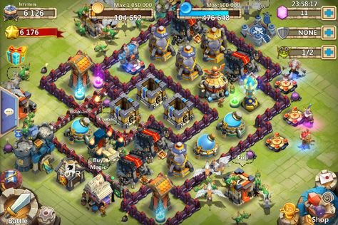 Castle clash Castle Clash, Clash Of Clans, Castle, Quick Saves