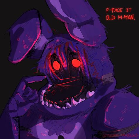 Bonnie Fanart, Withered Bonnie, On My Knees, The Bear, Restaurant