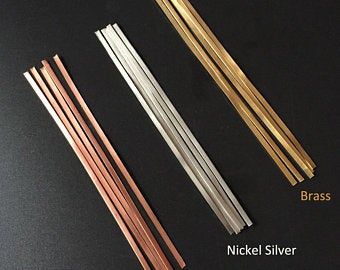 Copper strip | Etsy Perete Accent, Inlay Flooring, Wood Table Design, Jewelry By Material, Concrete Diy, Wardrobe Design, Nickel Silver, Floor Design, Design Case