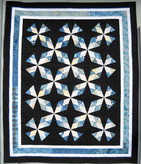 Sew Kind Of Wonderful, Sewing Patchwork, Triangle Diamond, Dot To Dot, Patterns Fabric, Picture Quilts, Patchwork Quilt Patterns, Year In Review, Black And White Fabric