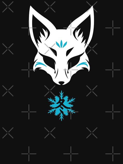 Kitsune Logo Design, Kitsune Mask Aesthetic, Kitsune Logo, Japanese Fox Mask, Japanese Kitsune, Japanese Fox, Mythological Animals, Kitsune Mask, Wolf Mask