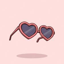 Heart Glasses Illustration, Heart Sunglasses Illustration, Heart Shaped Sunglasses Drawing, Heart Shaped Sunglasses Tattoo, Heart Shaped Glasses Tattoo, Heart Glasses Tattoo, Heart Sunglasses Tattoo, Pijamas Drawing, Heart Sunglasses Drawing