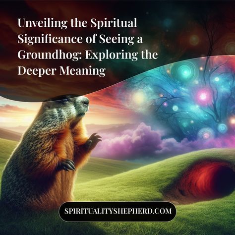 Curious about the spiritual meanings behind seeing a groundhog and how it relates to your spirituality? Unlock new insights into the energy this animal brings to your life. Save this pin for later to keep these powerful revelations handy! Grounding Exercises, Embracing Change, Deeper Meaning, Gut Feeling, Cycle Of Life, Facing Challenges, Inner Voice, Embrace Change, Deep Meaning