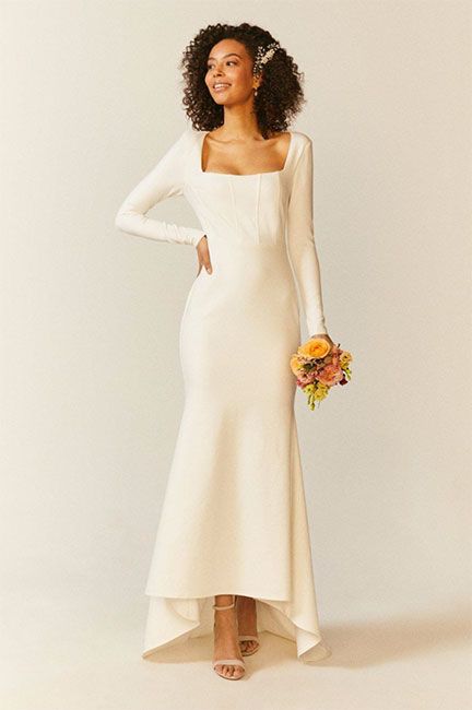 Ivory Long Sleeve Dress, High Street Wedding Dress Uk, Midi Bridal Dress, Coast Wedding Dress, Guinevere Dress, High Street Wedding Dresses, Bridal Maxi Dress, Bridal Maxi, Street Wedding