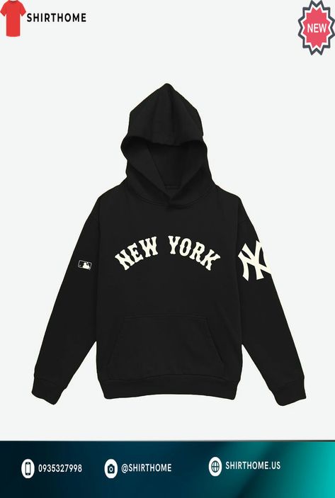 ShirtHome x The Bleacher Creatures New York Yankees Essential Heavyweight Hoodie - Black. Introducing our versatile and stylish Essential Cotton Shirt! Crafted with premium cotton for ultimate comfort and durability. Perfect for any occasion, from casual to formal. Elevate your wardrobe with this timeless classic. #new york #Shirt #Shirthome