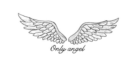 Harry Styles Only Angel Tattoo, Only Angel Tattoo, Only Angel, Minimal Tattoos, Harry Styles Tattoos, Harry Style, Stick And Poke, Angel Tattoo, Tat Ideas