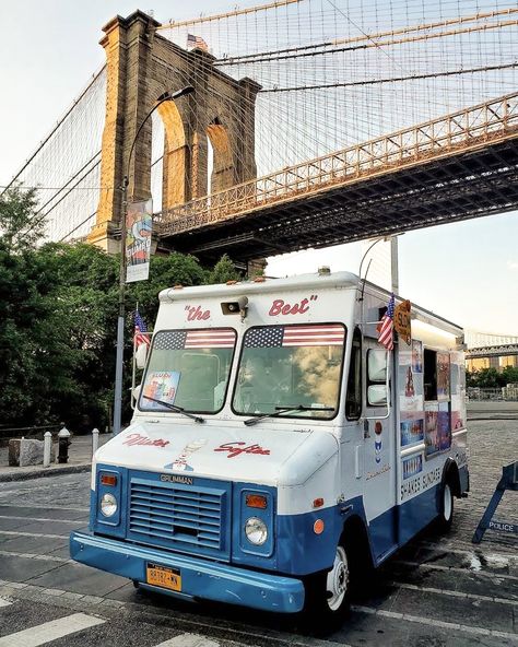 Mister Softee's soft-serve ice cream truck is one of New York's food truck icons🍦⁠ ⁠ From tasty cones and shakes to sundaes and sprinkles, there is no better treat for your guests, coworkers, and attendees at your next private event than with an ice cream truck.⁠ ⁠ Mister Softee Ice Cream Truck, Chocolate Dipped Cherries, Mister Softee, Food Truck Catering, Serve Ice Cream, New York Food, Snoopy Funny, Ice Cream Van, Soft Serve Ice Cream