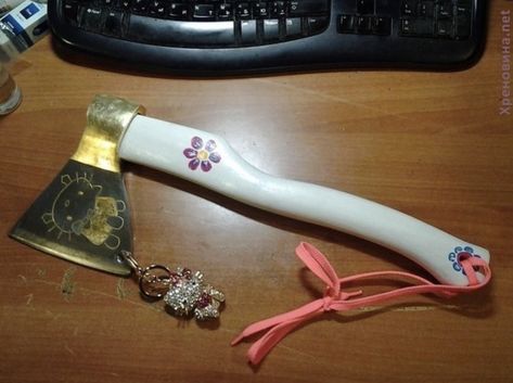 Girly Knife, Nail Aesthetic, Pretty Knives, The Addams Family, Yokai Watch, Sharp Objects, Together Forever, Style Summer, Just Girly Things