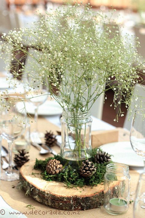 Add this wedding inspo for your wedding.#weddingdecor#weddingtabledecor#brideinspiration Pine Wedding Decor, Forest Wedding Centerpieces, Botanic Wedding, Pine Wedding, Round Table Decor, Wedding Vibes, Wedding Tablescapes, Wedding Invitations Diy, Wedding In The Woods