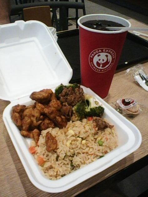 Panda Express Rice, Panda Express Aesthetic, Bussin Food, Food Panda, Good Morning Breakfast, Fast Foods, Chinese Takeout, Panda Express, Food Babe