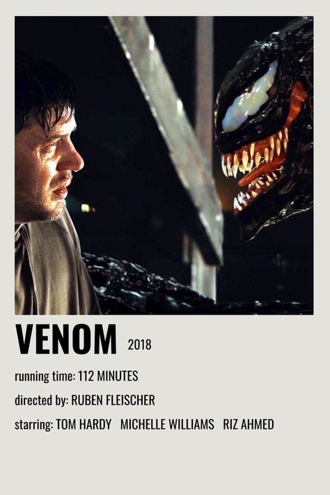 Venom Poster, Venom Movie, Iconic Movie Posters, Wall Collage Kit, Fantasy Names, Film Posters Vintage, Marvel Spiderman Art, Collage Kit, Cinema Movies