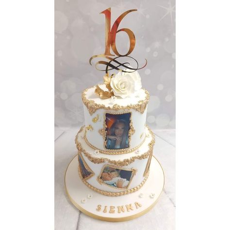 Cake With Edible Picture, Zoo Cake Topper, Pictures In Frames, Edible Picture Cake, Edible Photo Cake, Picture Cake, Zoo Cake, Papa Birthday, 16th Birthday Cake