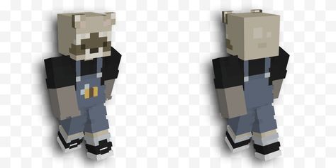 This Minecraft skin has been worn by 221 players and has the following tags: Animals, Raccoon. It was first seen on January 20, 2021. Minecraft Stuff, Minecraft Skin, January 20, Minecraft Skins, Aang, Minecraft, Skin, Tags, Animals