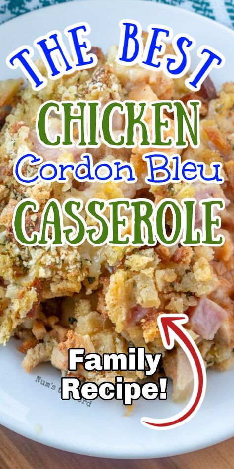 Leftover Chicken And Ham Recipes, What To Do With Leftover Fried Chicken Easy Recipes, Chicken Cordon Blue Recipes Casserole, Things To Make With Leftover Chicken, Cordon Blue Chicken Casserole, Chicken Casseroles That Freeze Well, Roitessere Chicken Recipes, Leftover Rotisserie Chicken Recipes Crockpot, Rotessiere Chicken Recipes Leftover