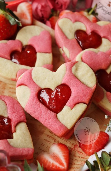 Hand Holding A Heart, Heart Shaped Cookie, Pink Cookies, Linzer Cookies, Holding A Heart, Shaped Cookies, Heart Shaped Cookies, Vegan Clean, Yorkshire Pudding