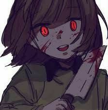 Undertale Chara, Red, Anime