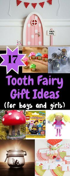 Tooth Fairy Gift Ideas for Girls and Boys Tooth Fairy Box Diy, Tooth Fairy Gift Ideas, Fairy Gift Ideas, Mom Productivity, First Tooth Party, Tooth Fairy Ideas, Boy Tooth Fairy, Flower Fairies Books, Tooth Fairy Gifts