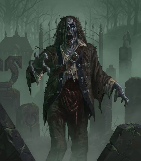 Craig Spearing - Cards Zombie Moodboard, Alchemy Gothic Art, Rpg Monsters, Zombie Army, Scary Stuff, Zombie Art, Dark Artwork, Creature Artwork, Best Horrors