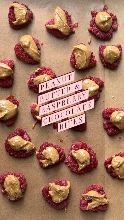 Diane Morrisey on Instagram: “3 ingredients. Peanut butter. Raspberry. Melted chocolate. End of story **Also, if you are inclined to comment that the addition of salt…” Raspberry Peanut Butter Chocolate, Peanut Butter Raspberry, Maldon Salt, Peanut Butter Truffles, Peanut Butter Bites, End Of Story, Chocolate Bites, Melted Chocolate, Frozen Strawberries