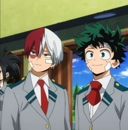 Todoroki And Deku, Screencaps Mha, Mha Screencaps, Martin Mystery, Warrior Cat Drawings, Three Musketeers, Academia Wallpaper, The Evil Within, Big Three