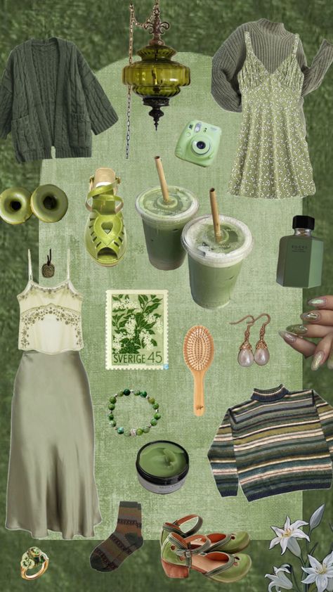 My favorite drinks: Matcha Green Tea 🍵 🤎 #green #matcha #outfits #greentea #outfitinspo #outfits #ootd #mystyle Matcha Green Outfit, Matcha Sweater, Matcha Outfit, Macha Tea, Matcha Girl, Green Matcha, Tea Green, Ootd Ideas, Matcha Green