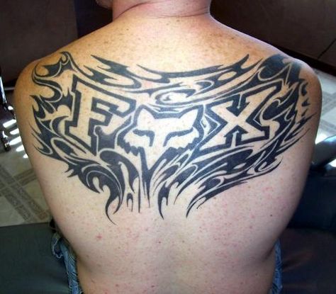 fox racing tattoo Fox Racing Tattoos, Girl Side Tattoos, Red Fox Tattoos, Fox Racing Logo, Racing Tattoos, Motorcycle Tattoos, Bike Tattoos, Tattoo Pictures, Racing Logo