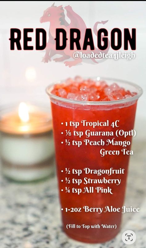 Halloween Loaded Tea Recipes, Herbalife Loaded Tea Recipes, Loaded Water, Loaded Tea At Home, Herbalife Loaded Tea, Water Packets, Diy Coffee Drinks, Energy Drink Recipe, Herbalife Tea Recipes