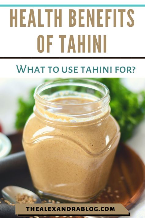 Tahini Ideas Healthy, Tahini Health Benefits, What To Use Tahini For, Ways To Use Tahini, Tahini Recipe Ideas Healthy, How To Use Tahini, Tahini Uses Ideas, Tahini Benefits, What To Do With Tahini