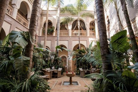 Four Home Designs to Stay Cool in Hot Weather - Bloomberg Hot Weather Architecture, House Design For Hot Climate, Hot Climate House Design, Moroccan Riad Courtyards, Moroccan Riad, 1000 Dollars, Humid Weather, Natural Building, Hot And Humid