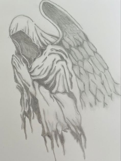 Hooded Angel Tattoo, Hooded Angel, Angel Tattoo, The Angel, Angel, Tattoos, Quick Saves