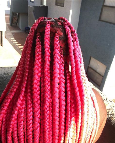 Gorgeous Hairstyles for Long Hair | Elevate Your Look Pink Jumbo Braids, Hair Colour Ideas, Jumbo Box Braids, Gorgeous Hairstyles, Hair Techniques, Jumbo Braids, Girls Braids, Hair Color Pink, Knotless Braids