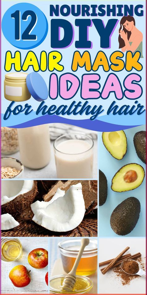 Moisturizing Hair Mask Diy, Hair Mask Ideas, Hair Mask Diy, Lemon Hair, Healthy Christmas Recipes, Hair Mask Recipe, Mask Recipes, Easy Care Hairstyles, Yoga Hair