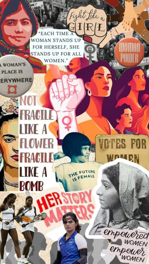 Women empowerment #womenpower #womensrights Feminism Art, Women’s Rights, Woman Standing, Dead Man, Cute Backgrounds, Powerful Women, Art Wallpaper, Women Empowerment, Stand Up