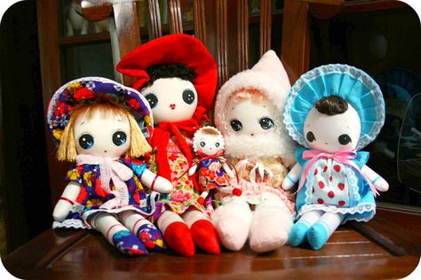 My Bunka Dolls | by ggmossgirl Takara Jenny, Bradley Dolls, Pose Dolls, Japanese Toys, Vintage Cloth, Designer Toys, Toy Craft, Soft Dolls, Cute Plush